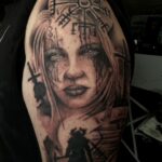 Face tattoo