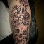Spooky tattoo