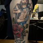 Merman tattoo