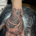 Hand tattoo